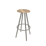 Gentas Bar Stool – White