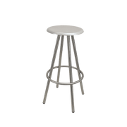 Gentas Bar Stool – White