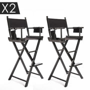 Bramley Bar Stool Set of 2 – Black