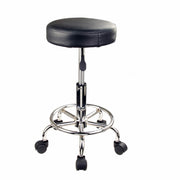 Boden PU Leather Gas-Lift Swivel Bar Stool – Black