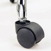 Boden PU Leather Gas-Lift Swivel Bar Stool – Black