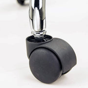 Boden PU Leather Gas-Lift Swivel Bar Stool Set of 4 – Black