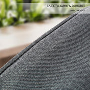 Sophia Fabric Bar Stool Set of 4 – Grey
