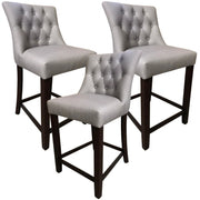 Callan Fabric Bar Stool – Light Grey