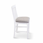 Laelia Fabric Bar Stool Set of 4 – White