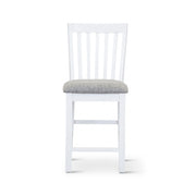 Laelia Fabric Bar Stool Set of 8 – White
