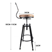 Bridport Swivel Bar Stool Set of 2