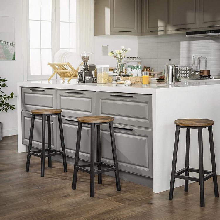 Brighton Bar Stool Set of 2 – Brown