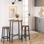 Brighton Bar Stool Set of 2 – Brown