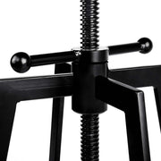 Adjutable Height Swivel Bar Stool - Black - BSR