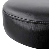 PU Leather Swivel Salon Stool - Black - BSR