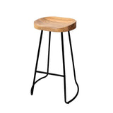 Set of 4 Vintage Tractor Bar Stools Retro Bar Stool Industrial Chairs 75cm - BSR