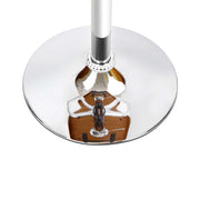 Wooden Gas Lift  Bar Stools - White - BSR